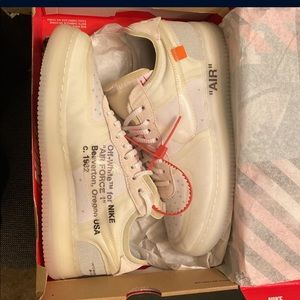 Nike off-white Air Force one size 11.5